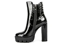 Women's London Rag High Key Platform Heeled Booties