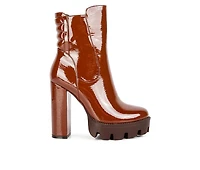 Women's London Rag High Key Platform Heeled Booties
