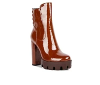 Women's London Rag High Key Platform Heeled Booties