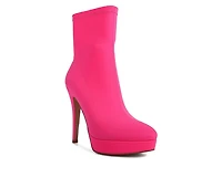 Women's London Rag Patotie Stiletto Booties