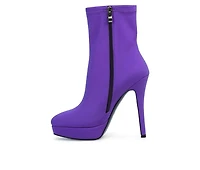 Women's London Rag Patotie Stiletto Booties