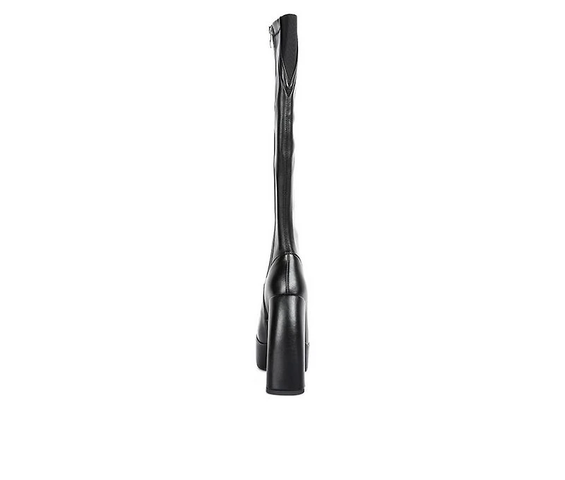 Women's London Rag Fanning Platform Knee High Boots