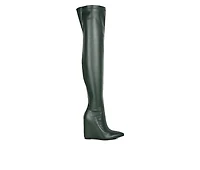 Women's London Rag Leggy Lass Over The Knee Wedge Heel