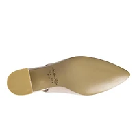 Women's London Rag Top Job Block Heel Pumps