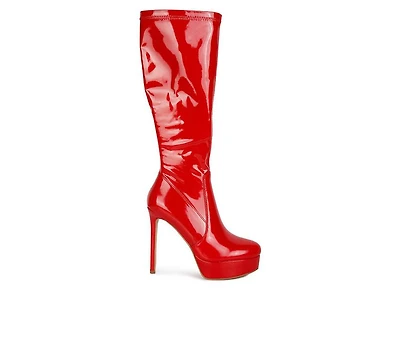 Women's London Rag Shaw Knee High Stiletto Boots