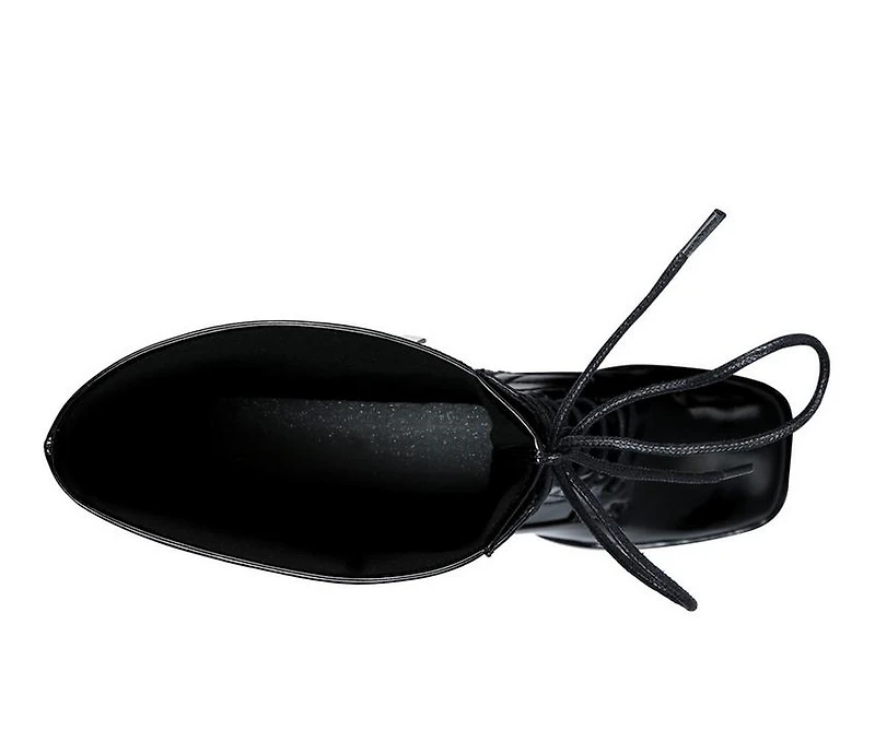 Women's London Rag Snowflakes Knee High Platform Boots