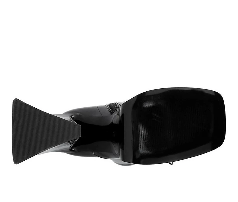 Women's London Rag Snowflakes Knee High Platform Boots