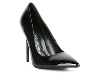 Women's London Rag Personated Stiletto Pumps