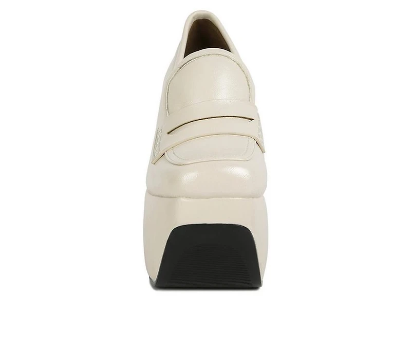 Women's Rag & Co Gilliam Platform Wedge Loafers