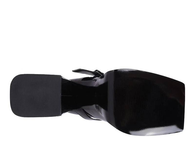 Women's Rag & Co Pablo Platform Block Heel Mary Janes