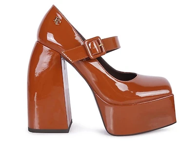 Women's Rag & Co Pablo Platform Block Heel Mary Janes