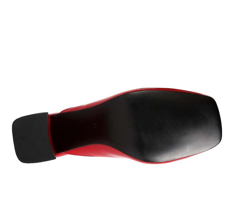 Women's Rag & Co Neoplast Block Heel Mules