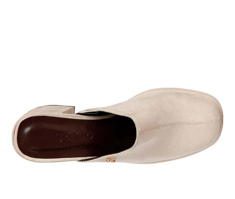 Women's Rag & Co Delaunay Block Heel Mules