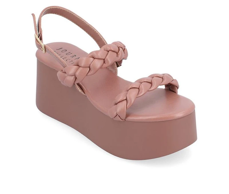 Journee Collection Zannah Platform Wedge Sandals