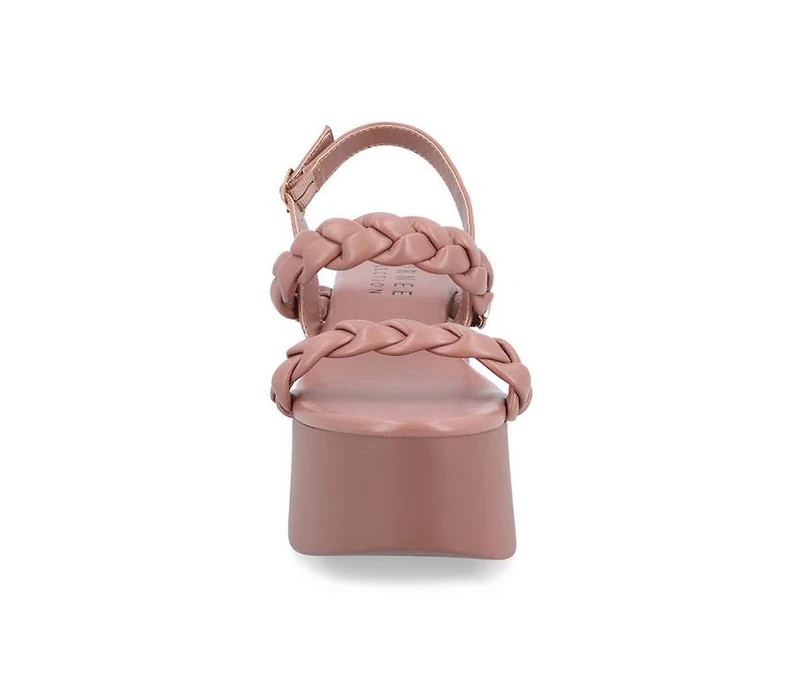 Journee Collection Zannah Platform Wedge Sandals