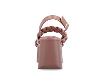 Journee Collection Zannah Platform Wedge Sandals