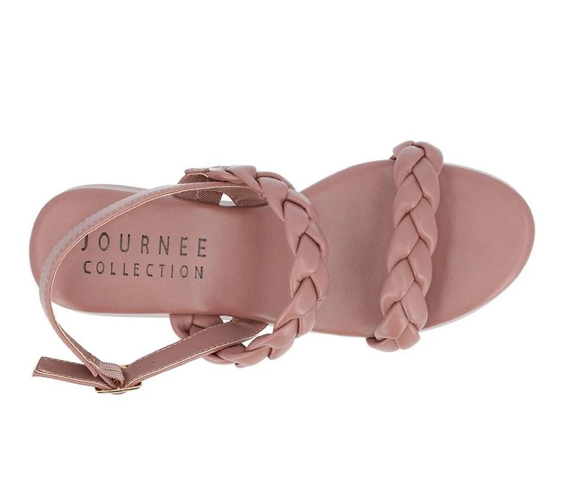 Journee Collection Zannah Platform Wedge Sandals