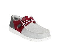 Men's HEYDUDE Wally Tri Varsity Casual Shoes
