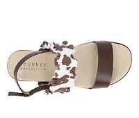 Women's Journee Collection Riya Low Wedge Sandals