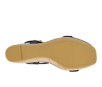 Women's Journee Collection Matildaa Cork Wedge Sandals