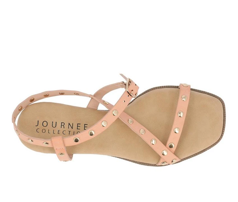 Women's Journee Collection Lindsay Low Wedge Platform Sandals