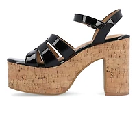 Women's Journee Collection Jania Platform Heeled Sandals