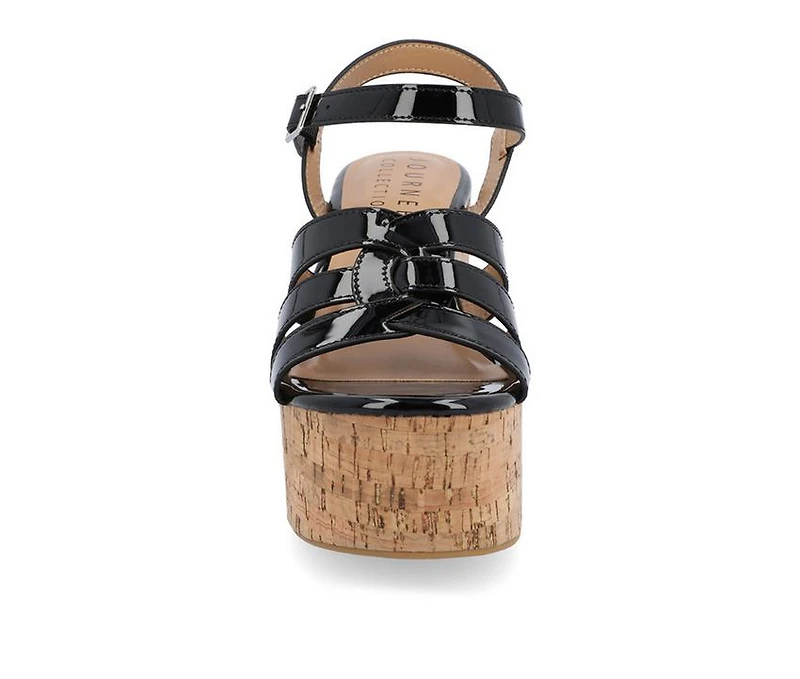 Women's Journee Collection Jania Platform Heeled Sandals