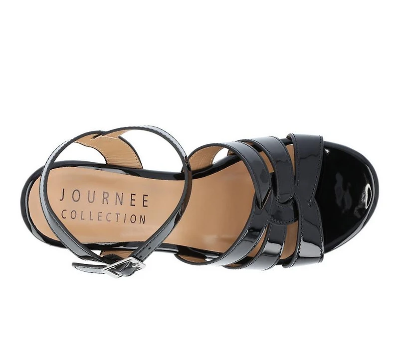 Women's Journee Collection Jania Platform Heeled Sandals