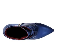 Women's Rag & Co Piet Stiletto Lace Up Booties