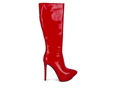 Women's Rag & Co Chatton Knee High Stiletto Boots