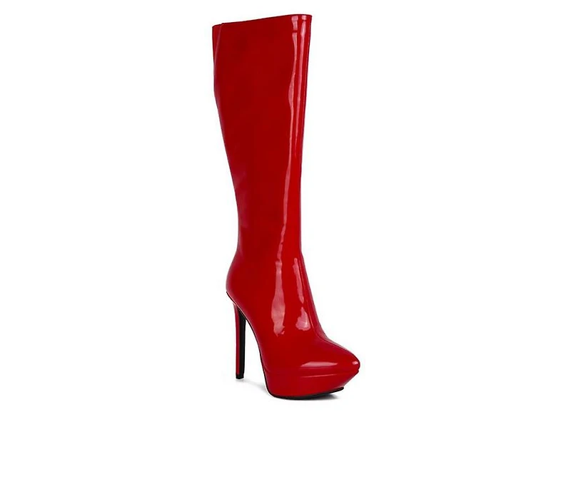 Women's Rag & Co Chatton Knee High Stiletto Boots