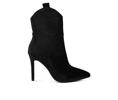 Women's Rag & Co Nat Love Stiletto Cow Girl Booties