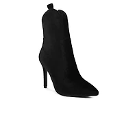 Women's Rag & Co Nat Love Stiletto Cow Girl Booties