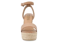 Women's Journee Collection Andiah Espadrille Wedge Sandals