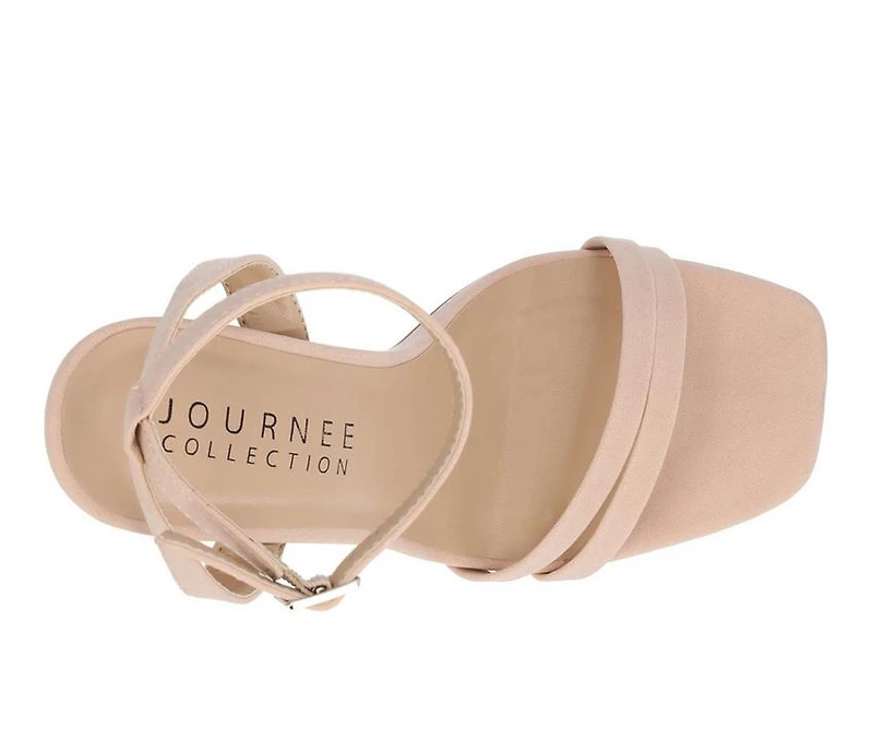 Women's Journee Collection Yevva Stiletto Dress Sandals
