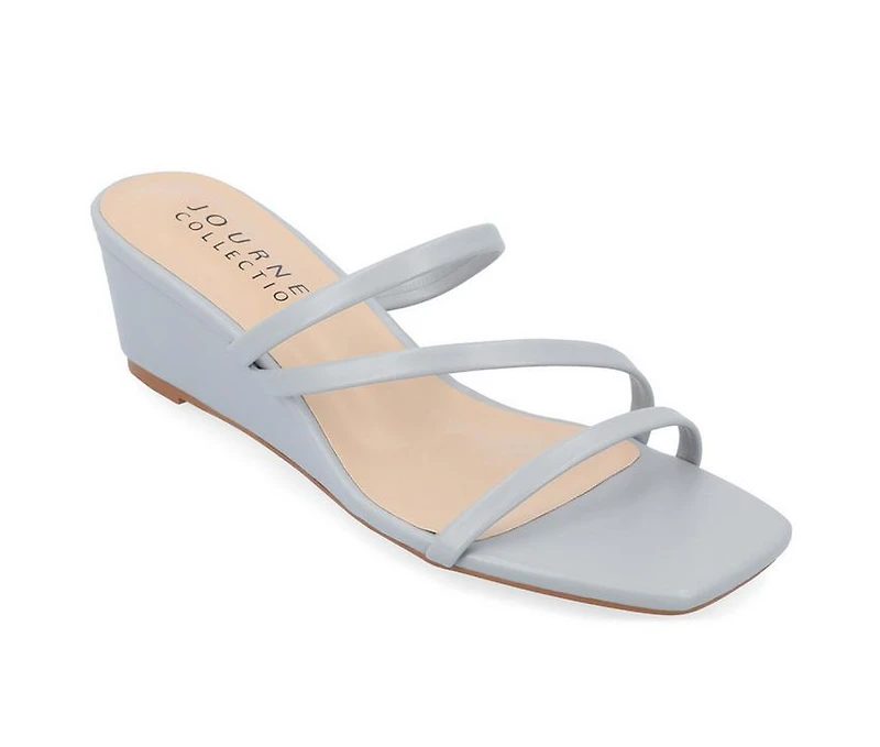 Women's Journee Collection Takarah Wedge Sandals