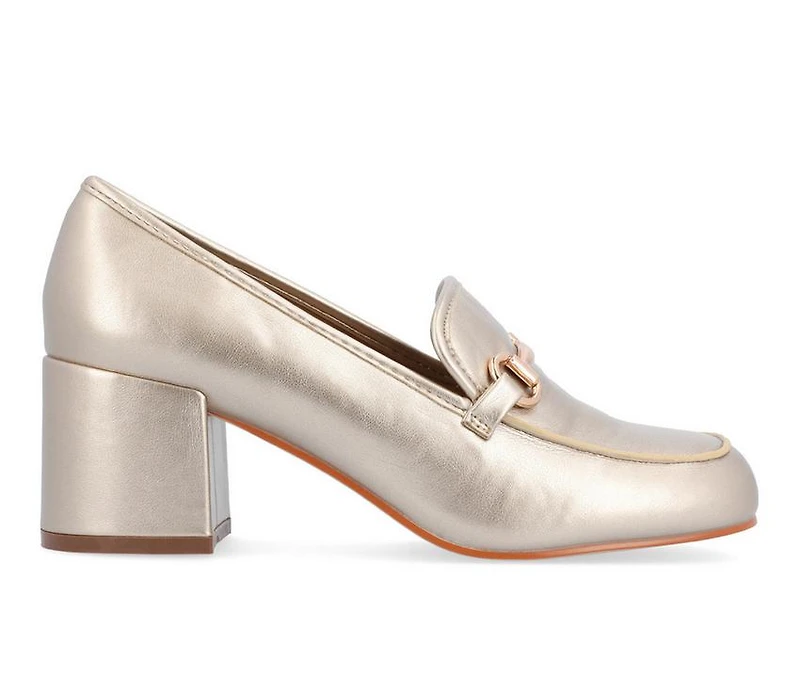 Women's Journee Collection Nysaa Block Heel Loafers