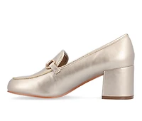 Women's Journee Collection Nysaa Block Heel Loafers