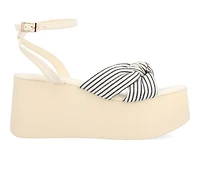 Women's Journee Collection Lailee Platform Wedge Sandals