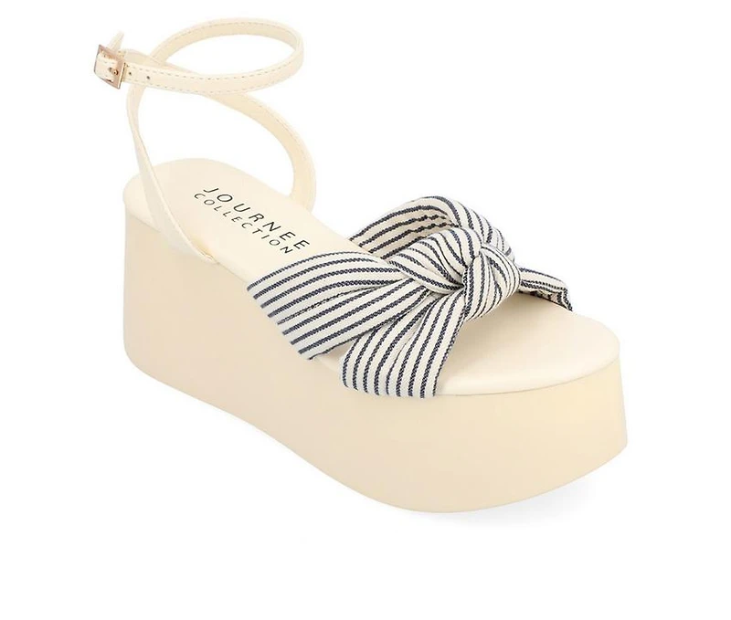Women's Journee Collection Lailee Platform Wedge Sandals