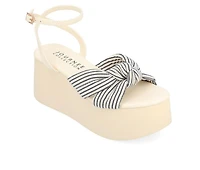 Women's Journee Collection Lailee Platform Wedge Sandals