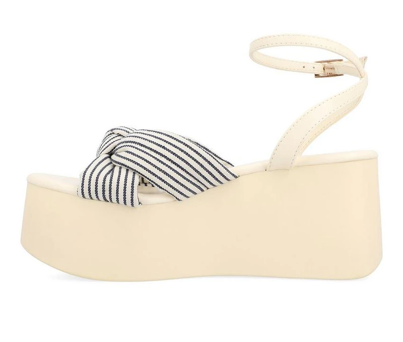 Women's Journee Collection Lailee Platform Wedge Sandals