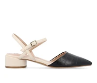 Women's Journee Collection Brynn Mary Jane Low Block Heels