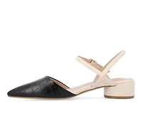 Women's Journee Collection Brynn Mary Jane Low Block Heels