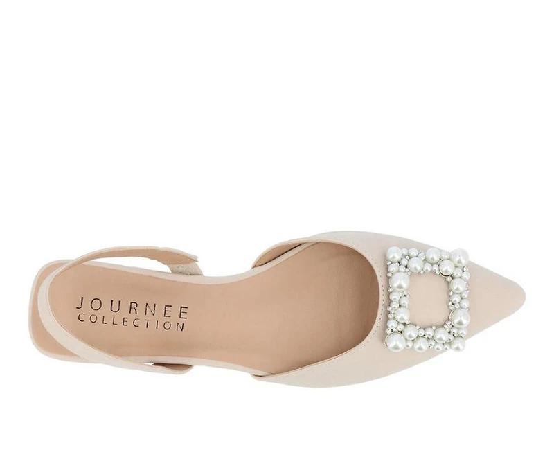 Women's Journee Collection Hannae Slingback Mules