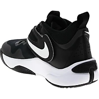 Girls' Nike Big Kid Team Hustle D11 Basketball Shoes