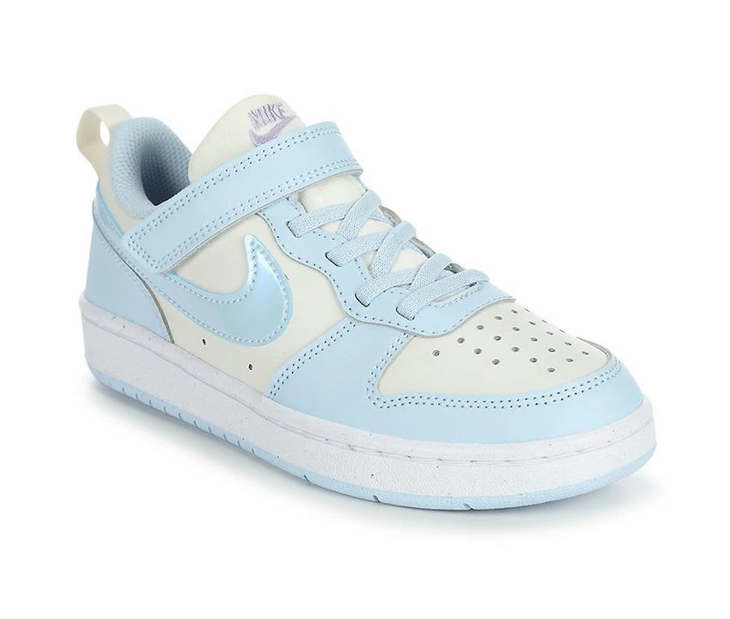 Kids' Nike Little Kid Court Borough Low Recraft Sneakers