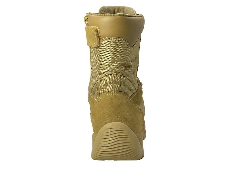 Men's AdTec 9" Suede Side Zip Tactical Work Boots