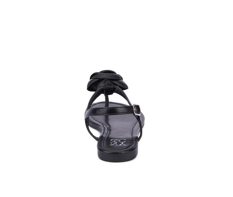 Women's New York and Company Rosette Sandals