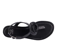 Women's New York and Company Rosette Sandals